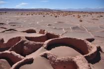 Ruínas Tulor, no deserto do Atacama - Chile